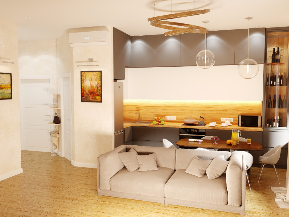 Дизайн-проект квартиры в ЖК Скандинавия