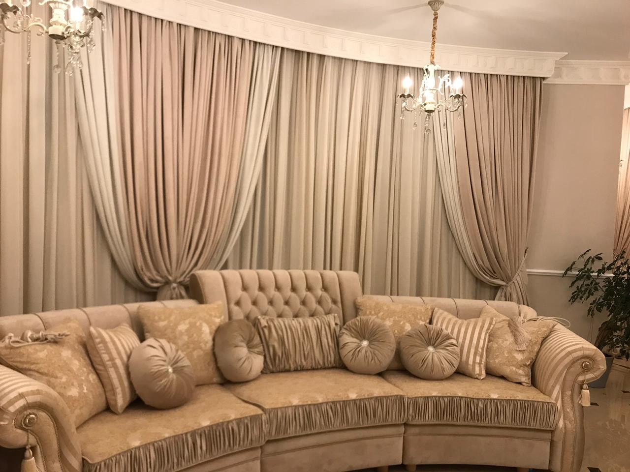Пошив штор в Москве