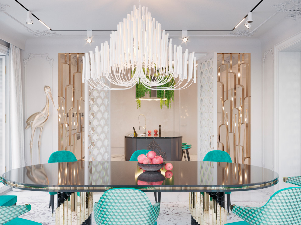 Проект элитного дома. Коттеджный поселок "Резиденции Бенилюкс" в Подмосковье.