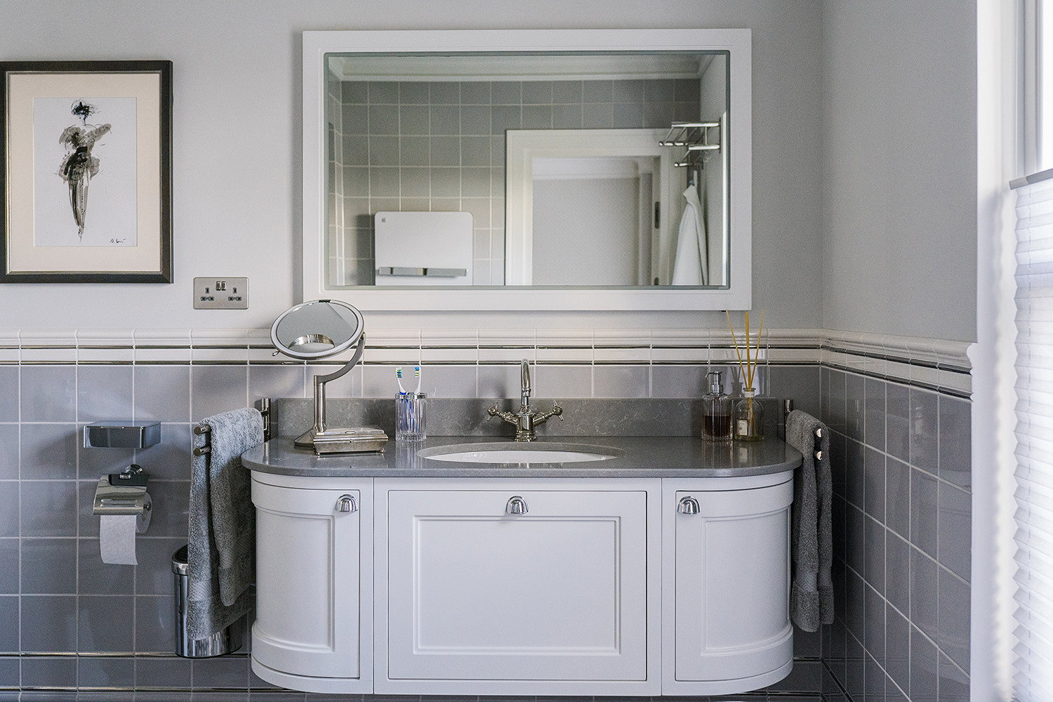 Интерьер санузла в американском стиле