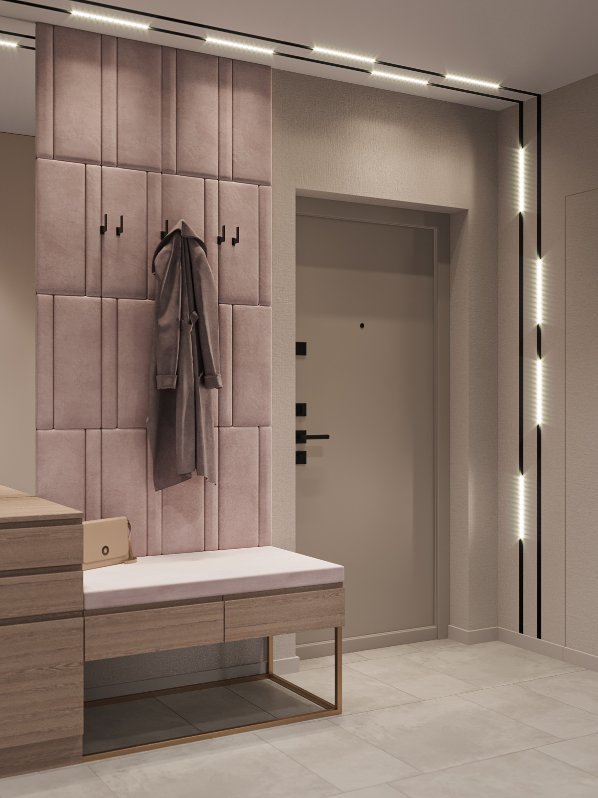 Zefir. Дизайн-проект квартиры, 60 кв.м