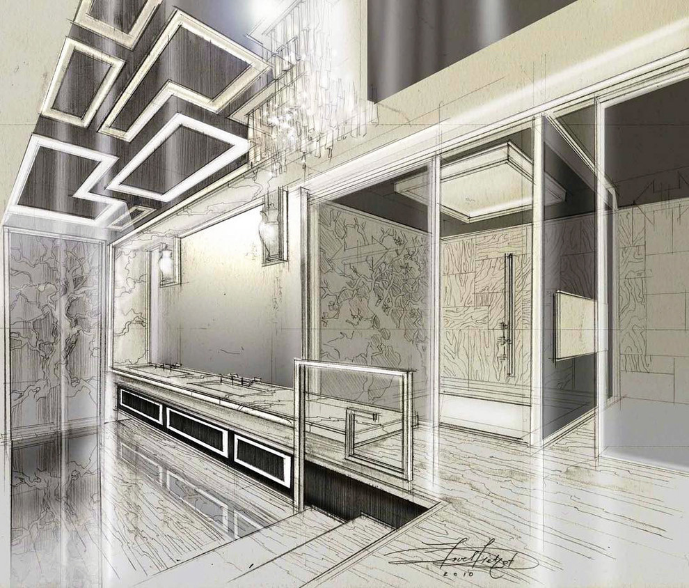 Эскизы - дизайн интерьера