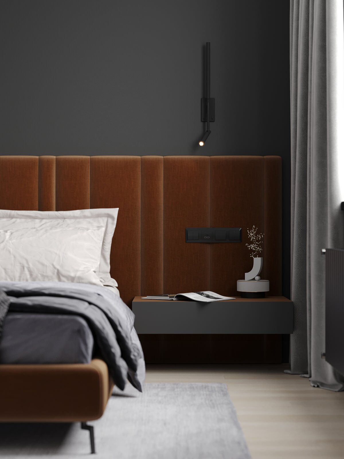 Квартира в стиле минимализма для молодой девушки