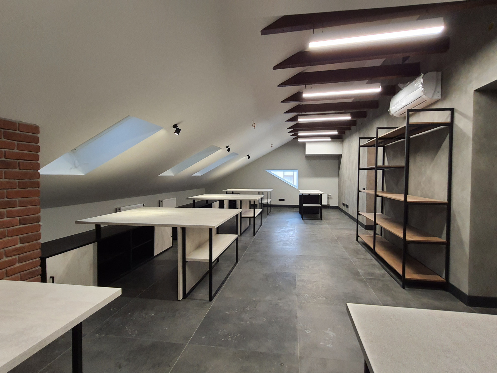 Уютное пространство в стиле лофт