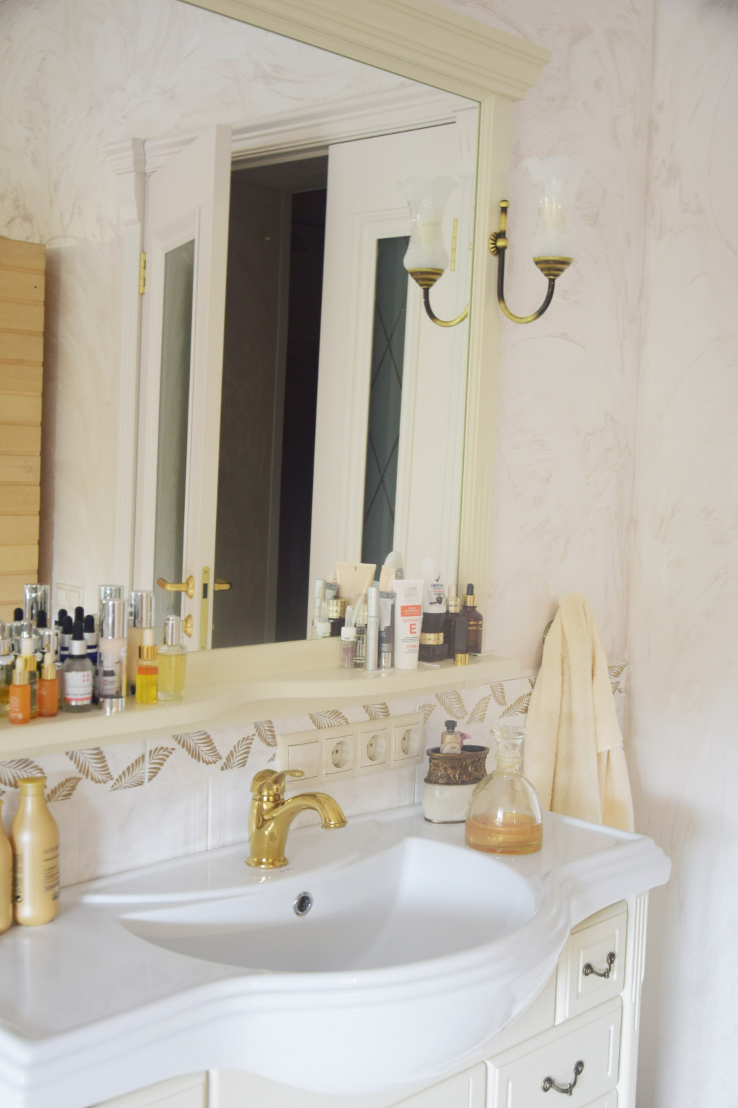 Пудровая роза