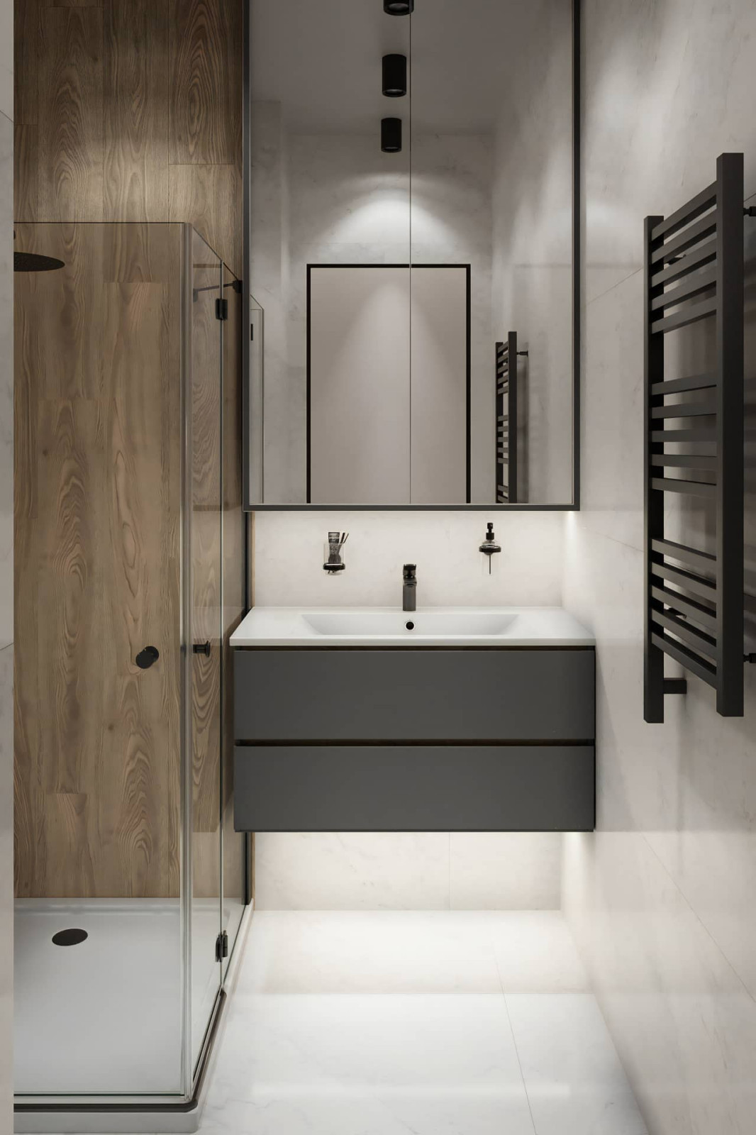 Дизайн и ремонт квартиры в ЖК «Хорошёвский» — Неоклассика для кота