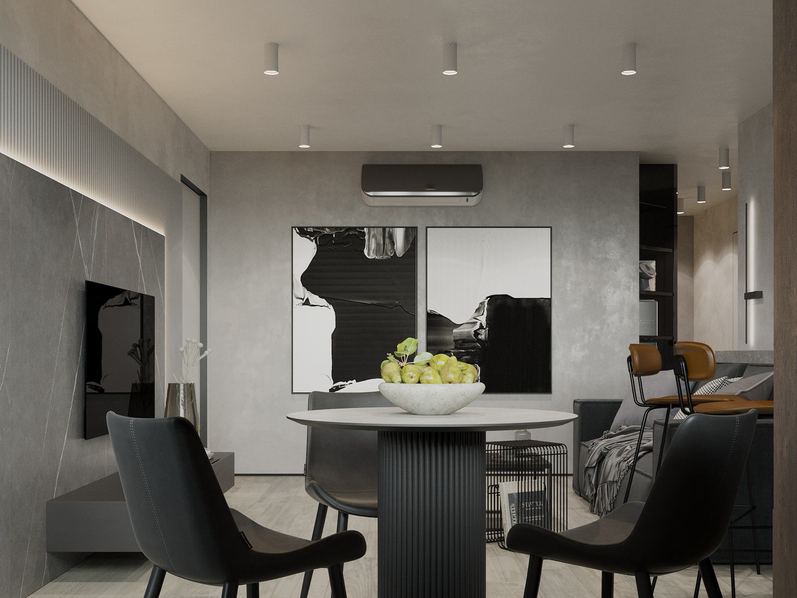 Квартира в центре города 48.9 кв.м