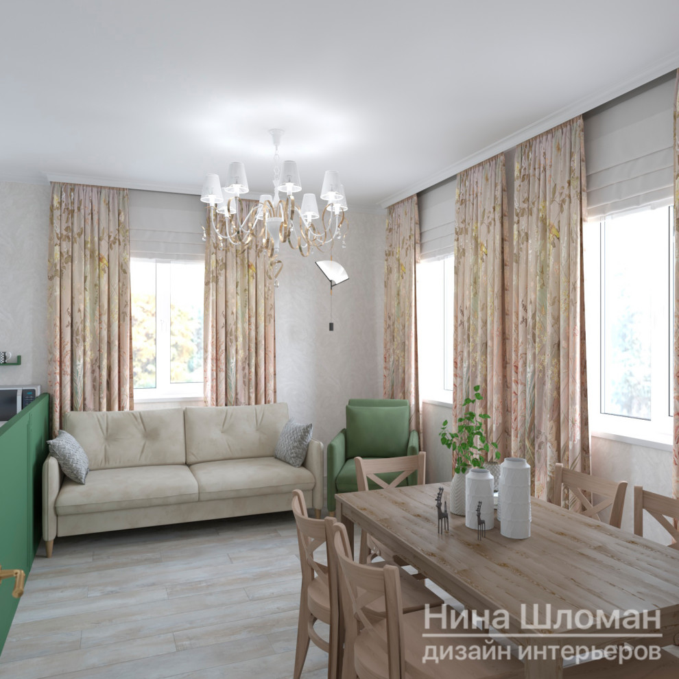 Романтичный интерьер дома в Старом Кировске