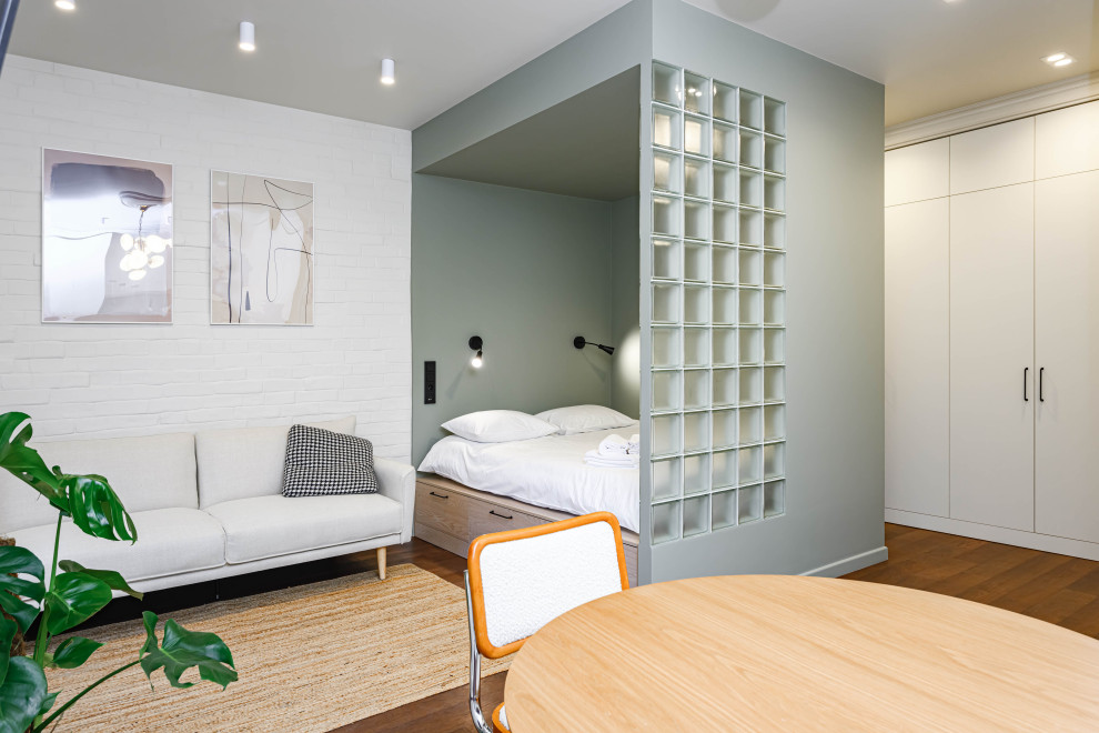 Студия с уютной кухней