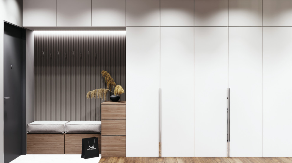 Дизайн проект трехкомнатной квартиры