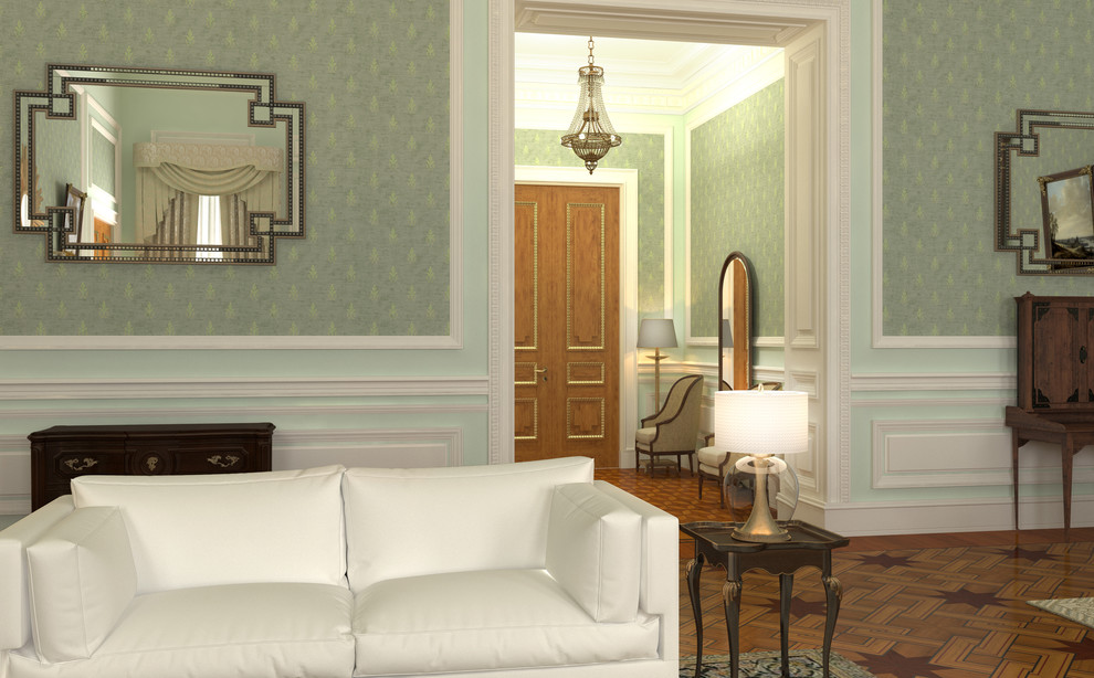 Interior design of Presidential Suite of the Bariatinsky Palace (Modern Vision o