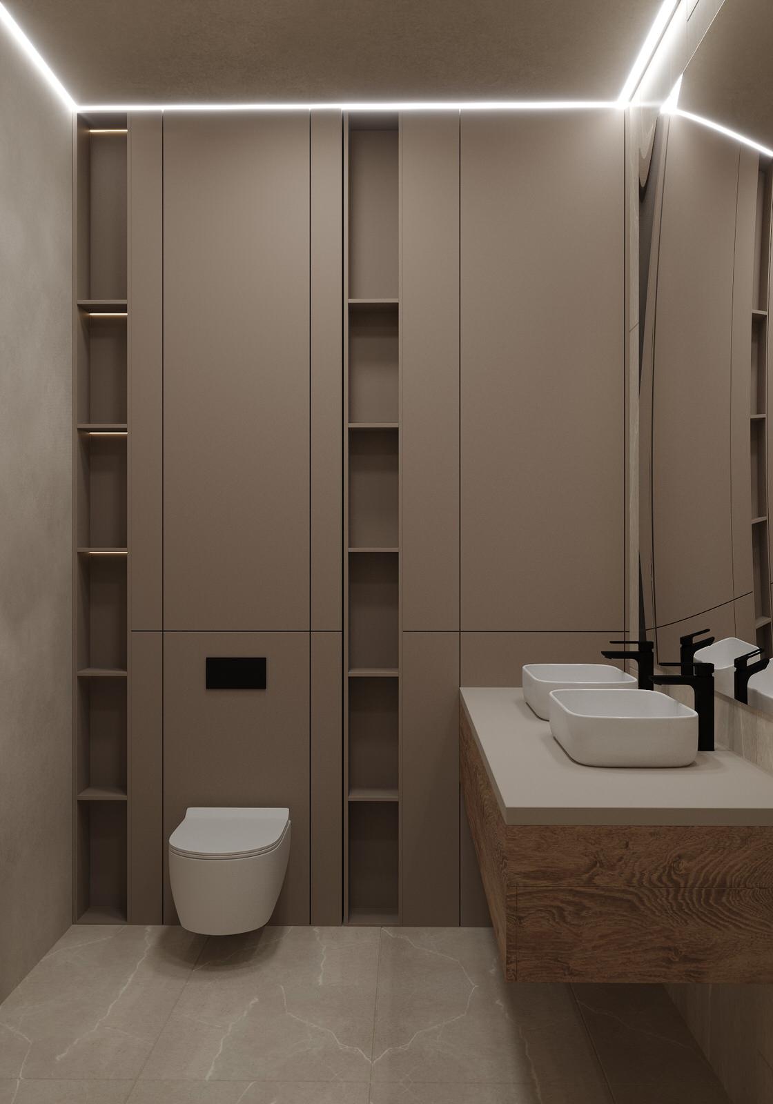 Двухуровневая квартира в Курске