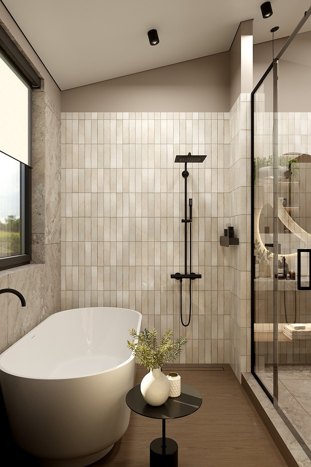 Деревянный дом в поселке Лаки парк