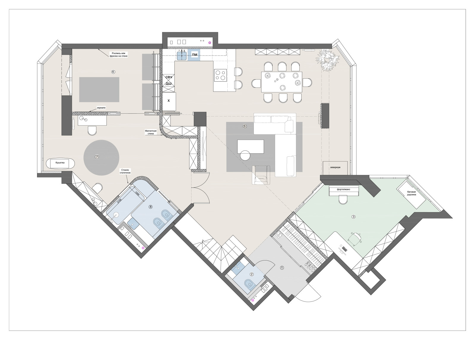 Мичуринский проспект_дизайн проект