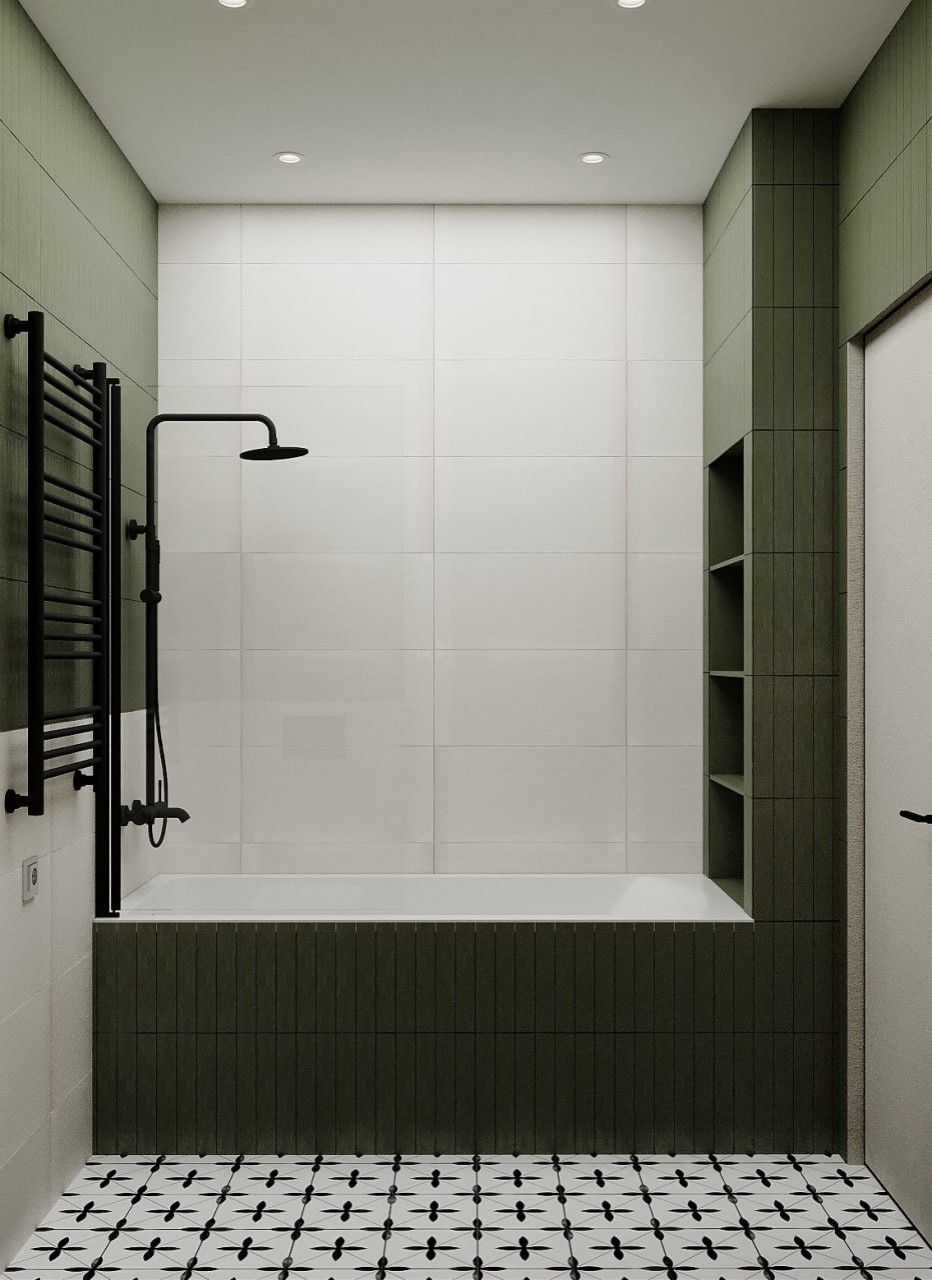 Интерьер квартиры (140 м2) в скандинавском стиле