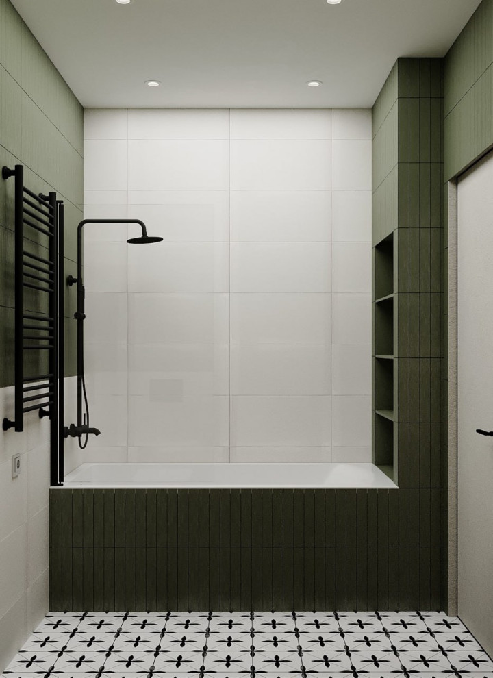 Интерьер квартиры (140 м2) в скандинавском стиле