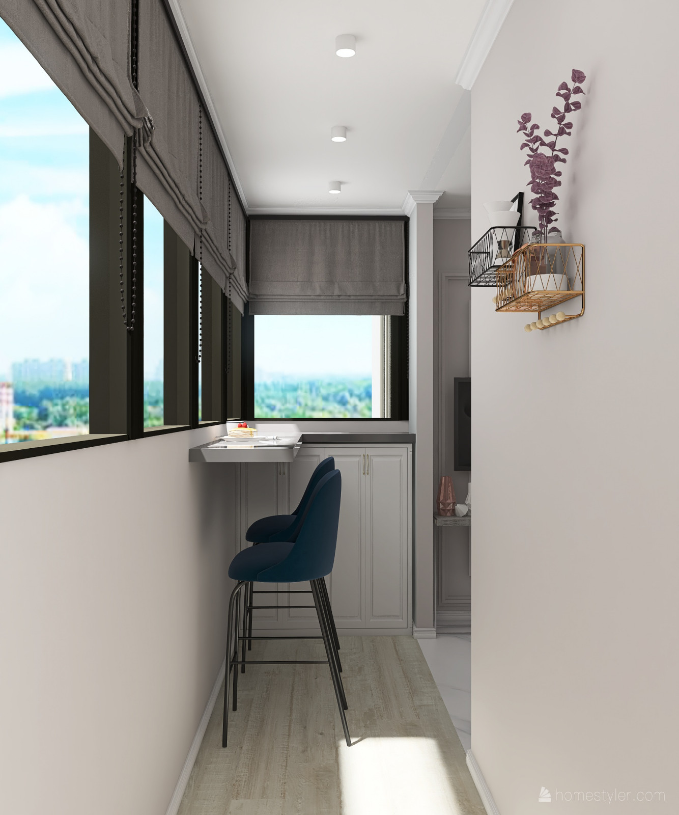 Проект двухкомнатной квартиры