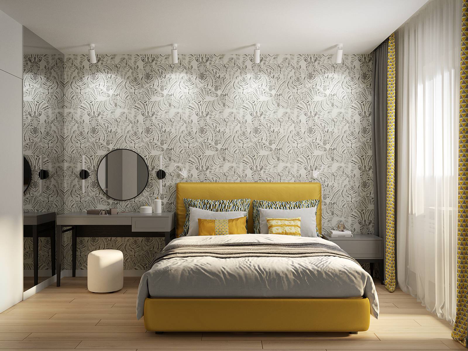 яркая квартира