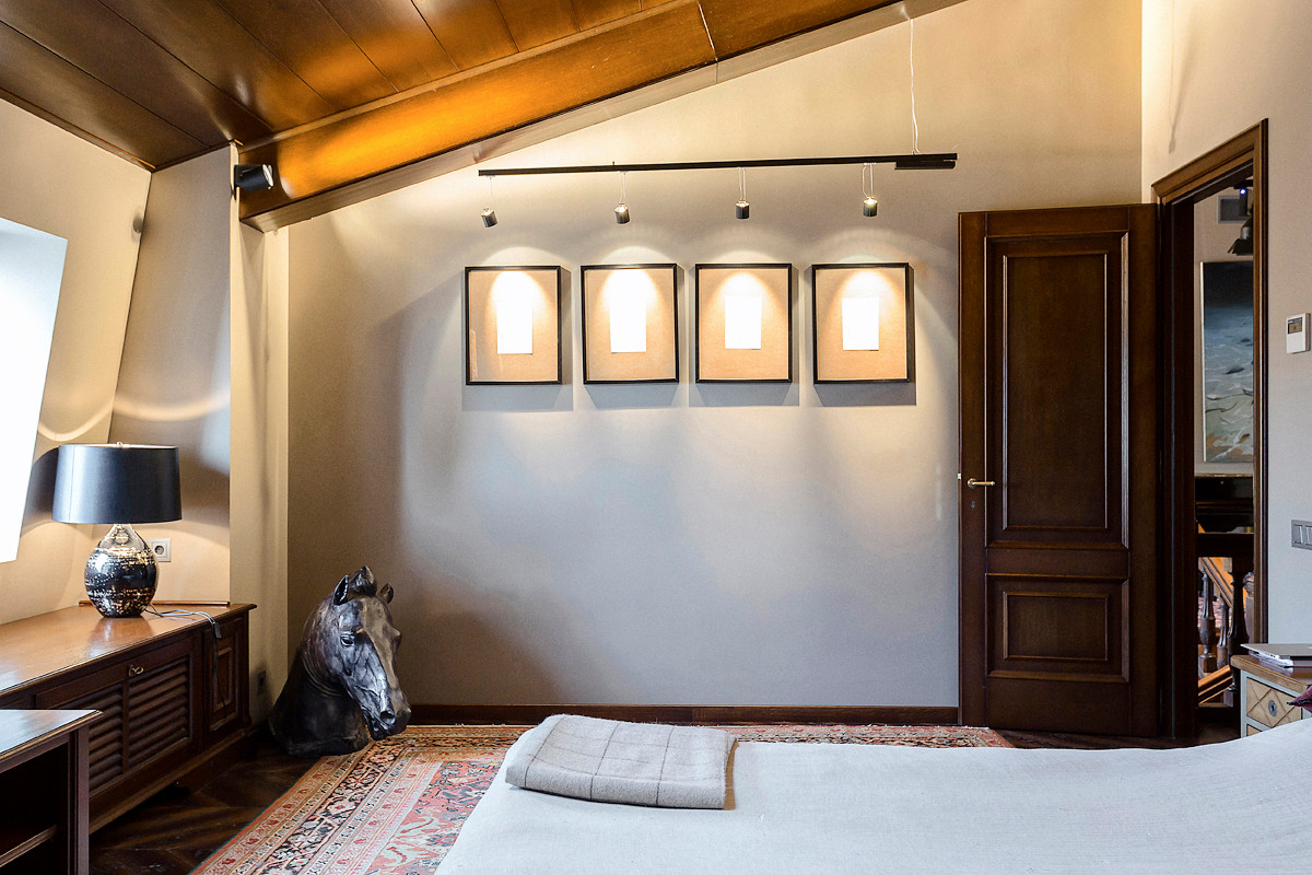 Двухуровневая квартира в Арбатских переулках