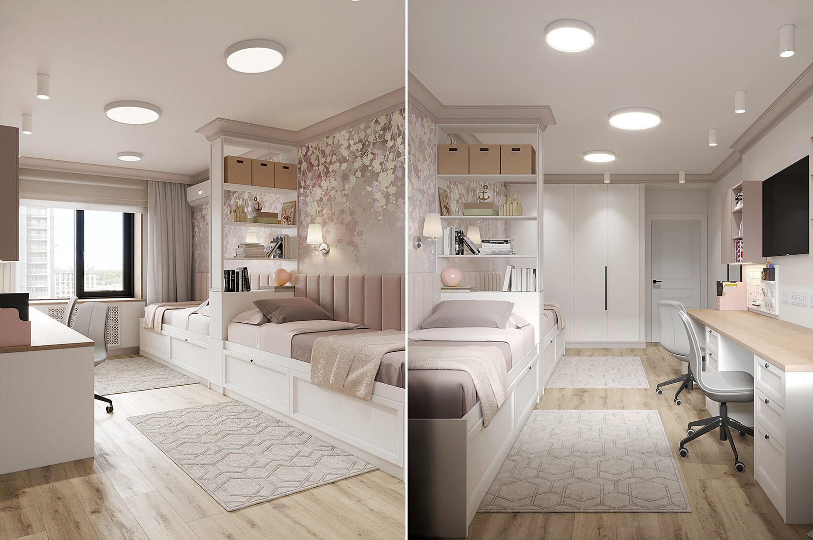 Дизайн интерьера ЖК "Квартал Энтузиастов"