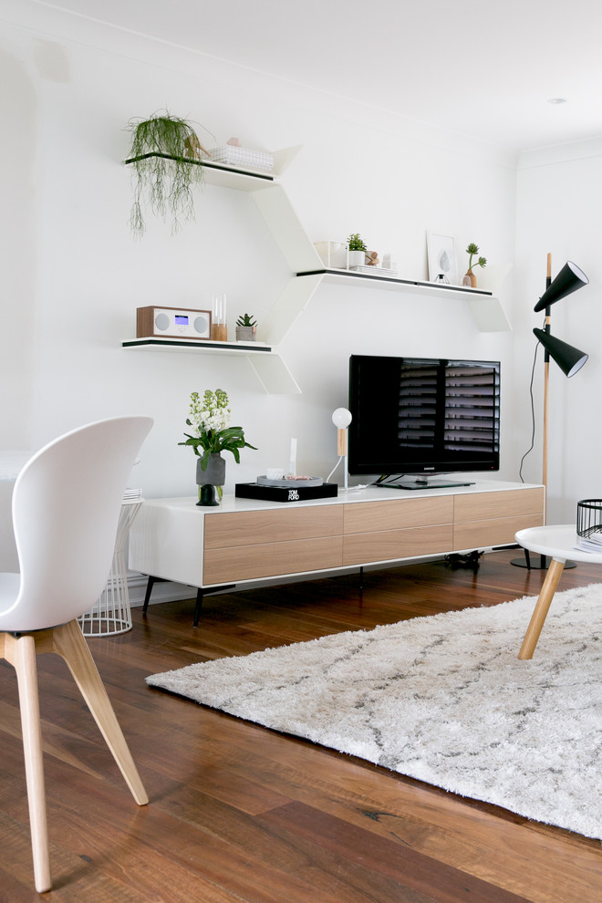 Гостиная в скандинавском стиле