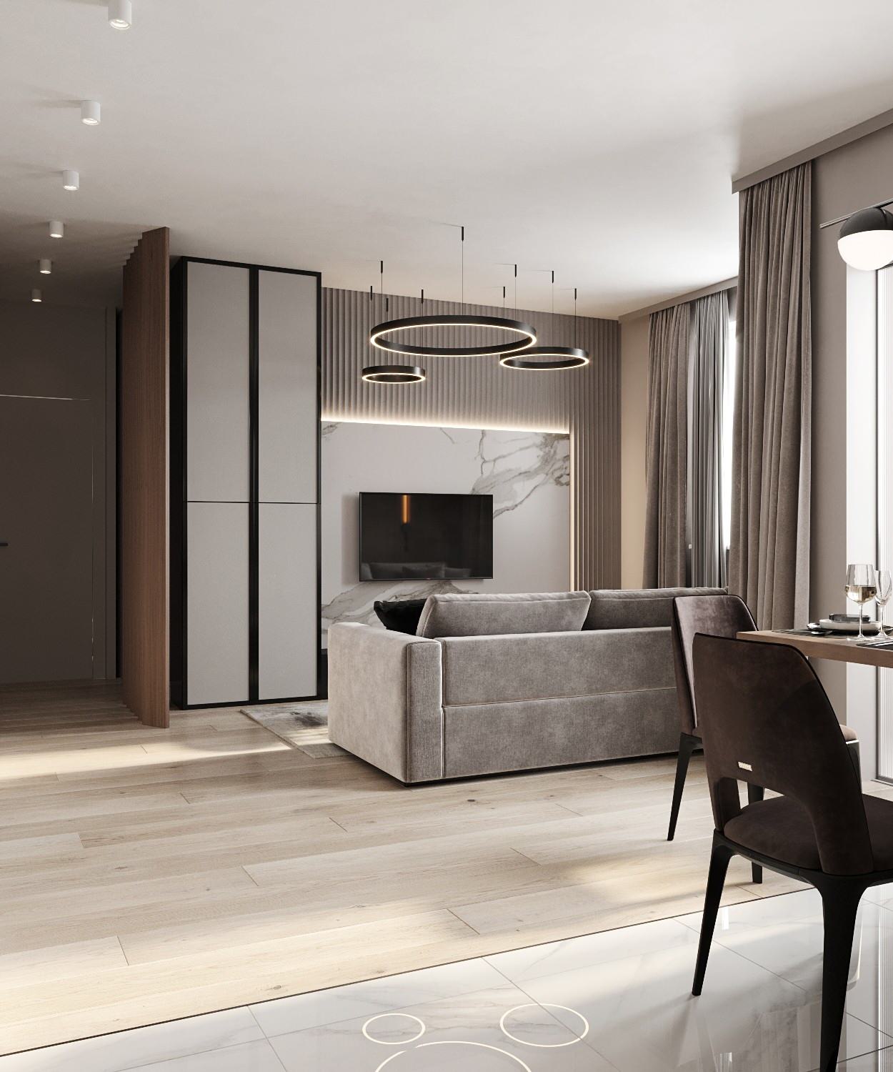 современная двушка