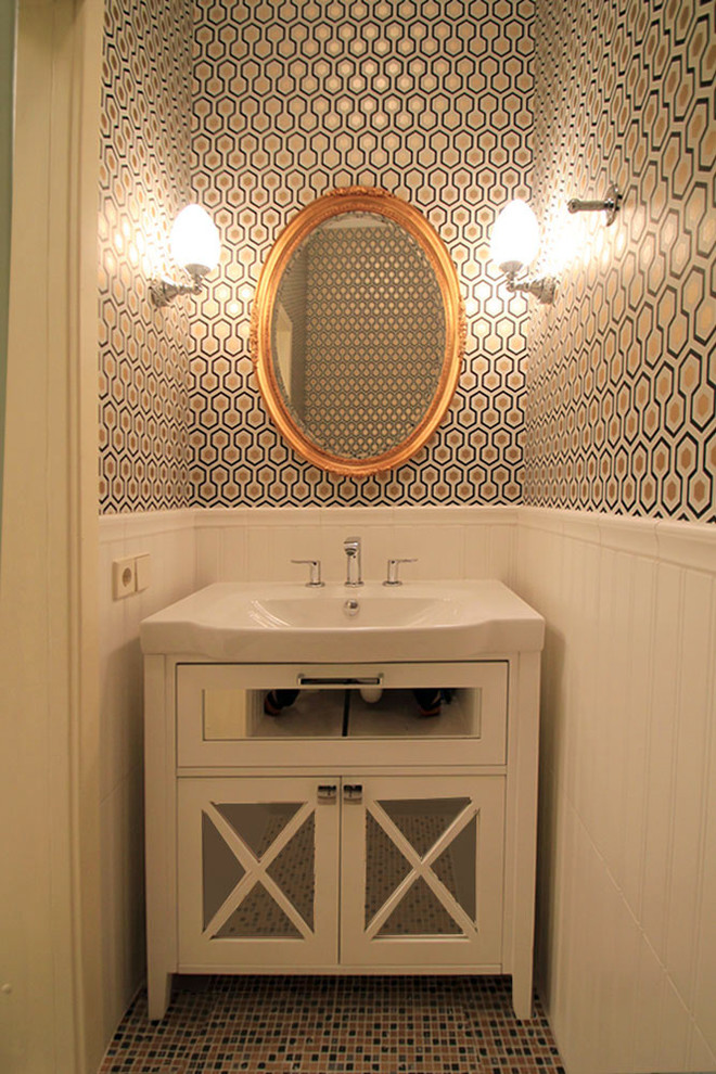 Обложка проекта: The apartment in the old center of Moscow