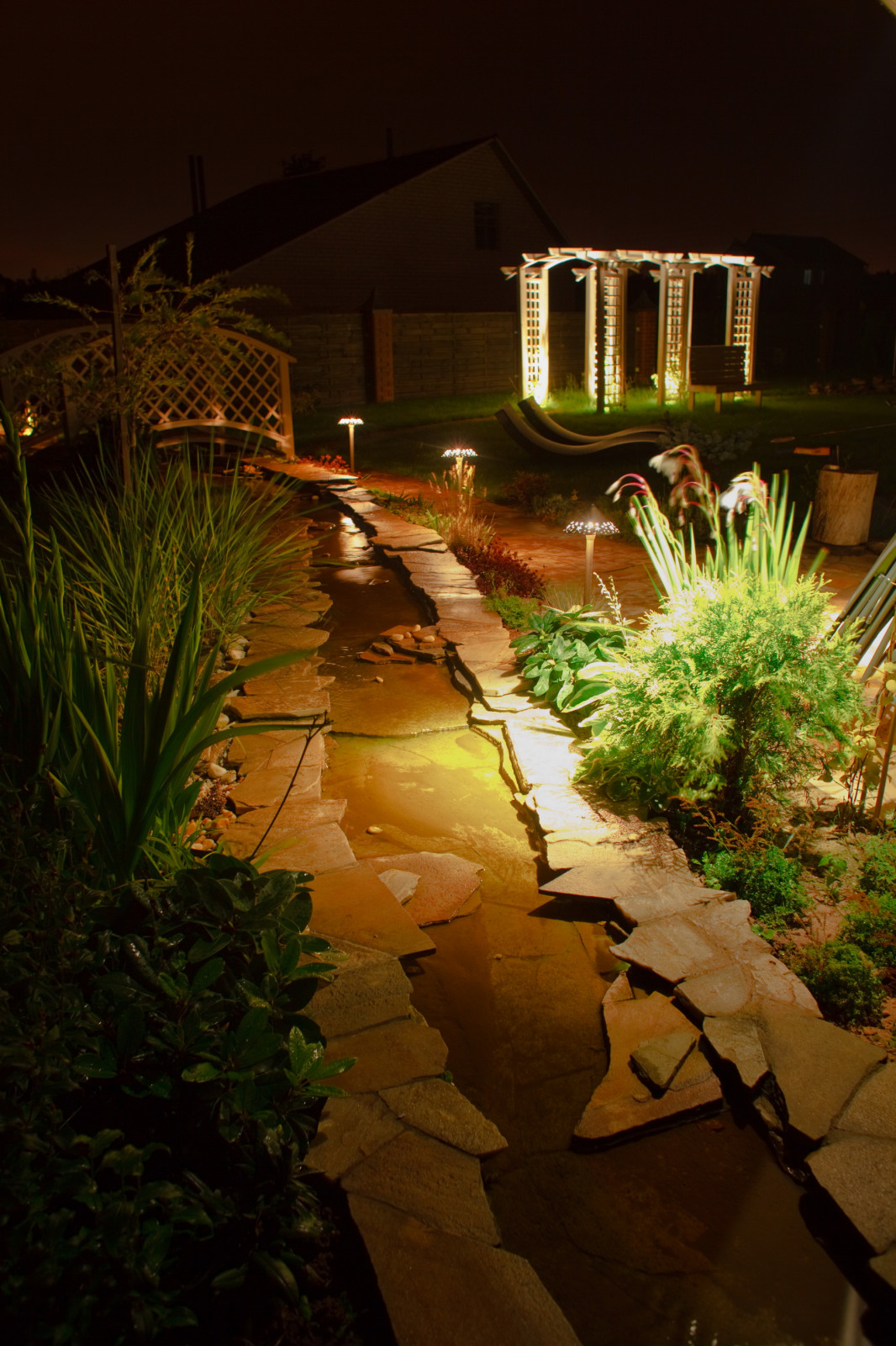 Ландшафтное освещение