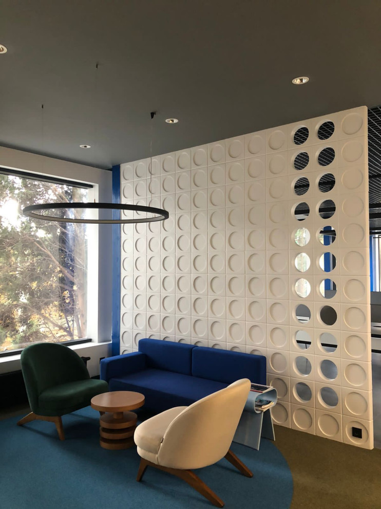 Обложка проекта: Наши бриз-блоки в интерьере отеля Мисхор в Ялте.