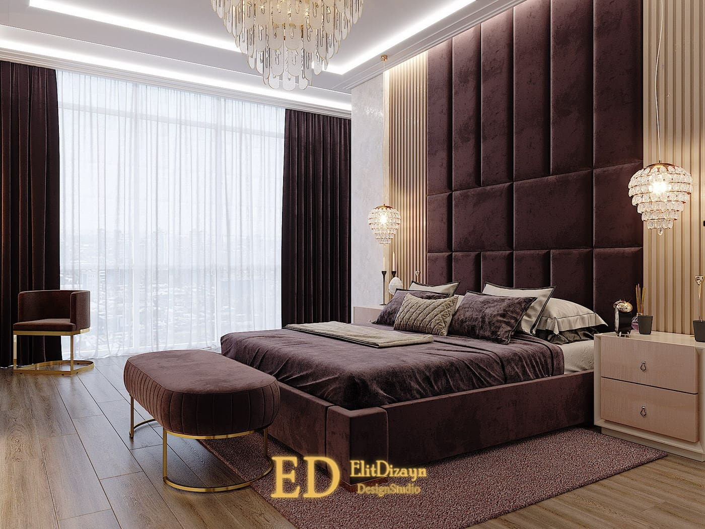 Квартира неоклассика - 120м2