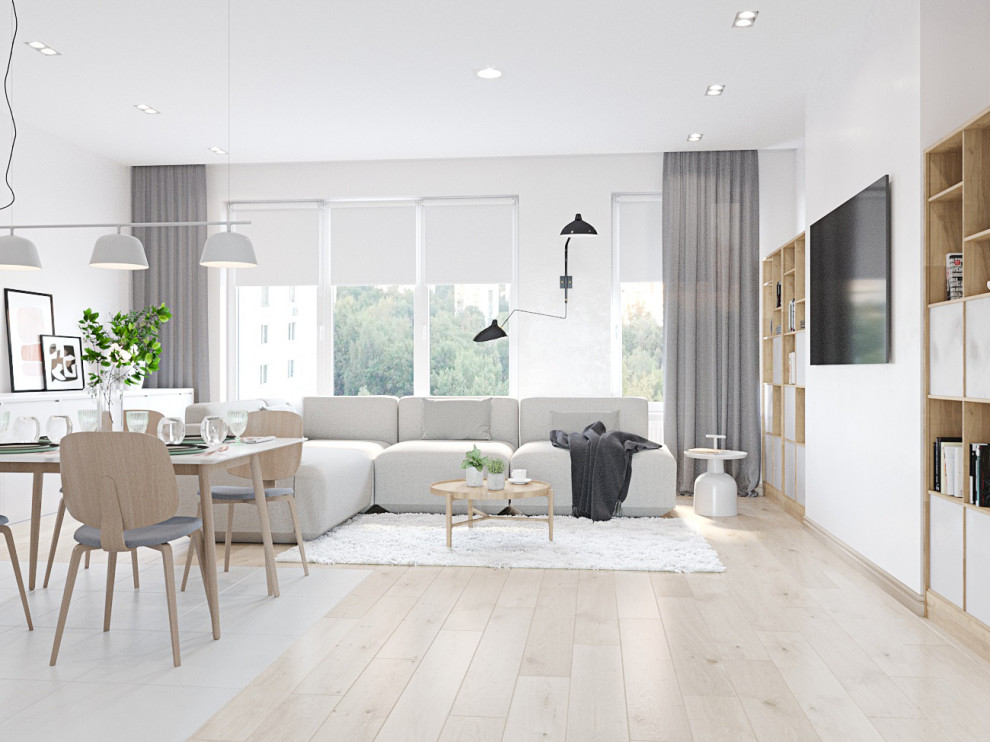 Гостиная-кухня