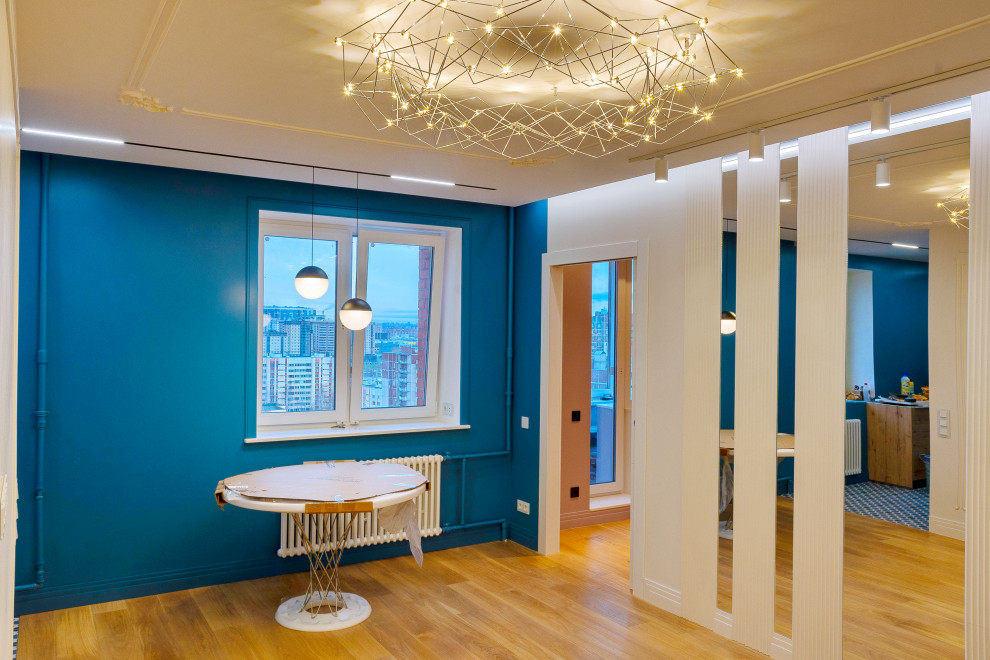 ремонт трёхкомнатной квартиры 84 м2 по дизайн-проекту