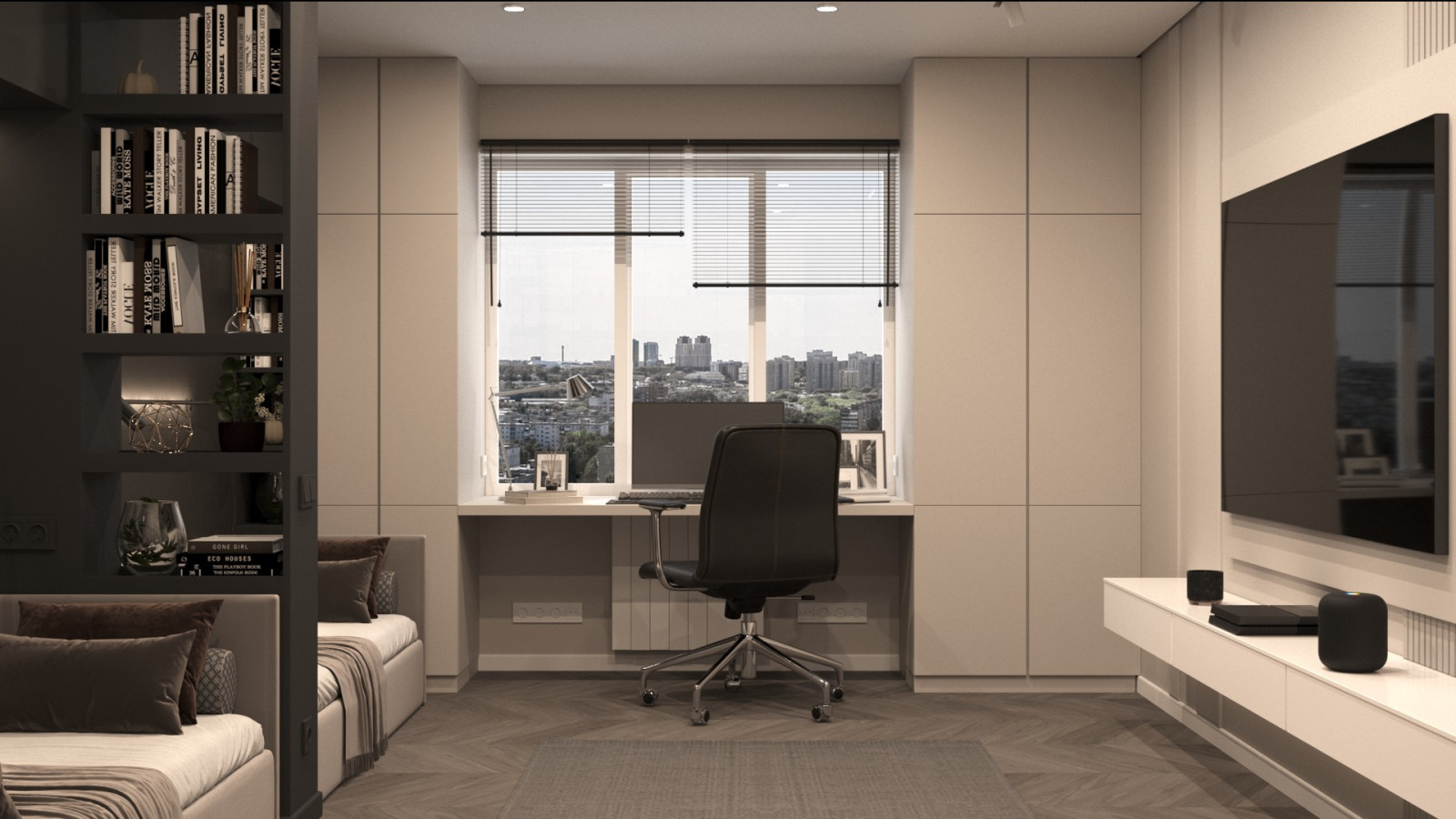 Дизайн 3х комнатной квартиры, ул. Шевченко