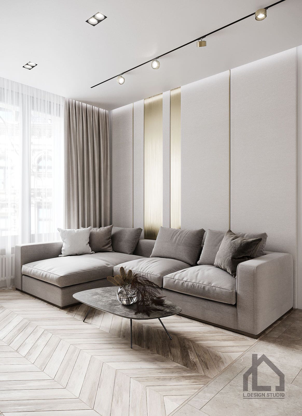 Обложка проекта: ЖК Vavilove, 90 кв. м