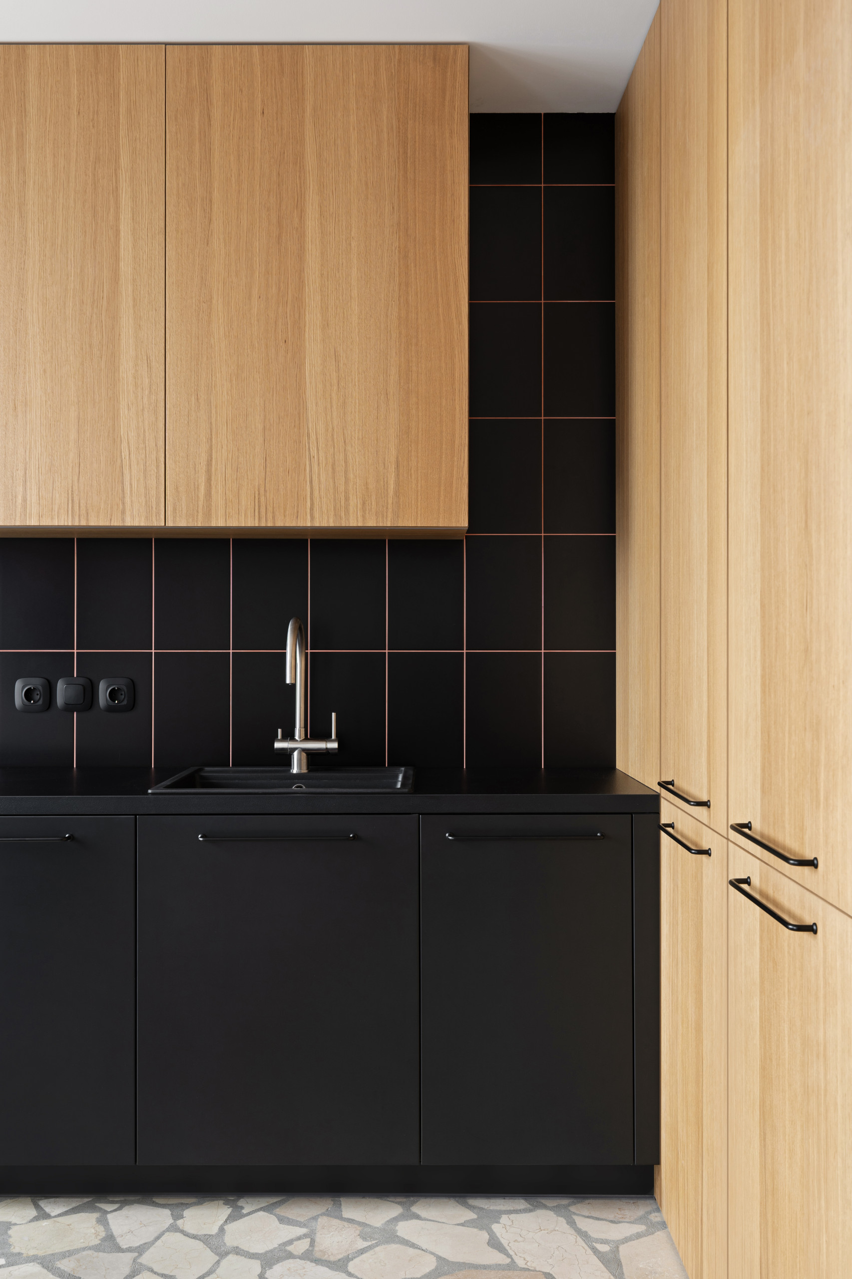 Houzz Украина: Квартира c шторами вместо перегородок