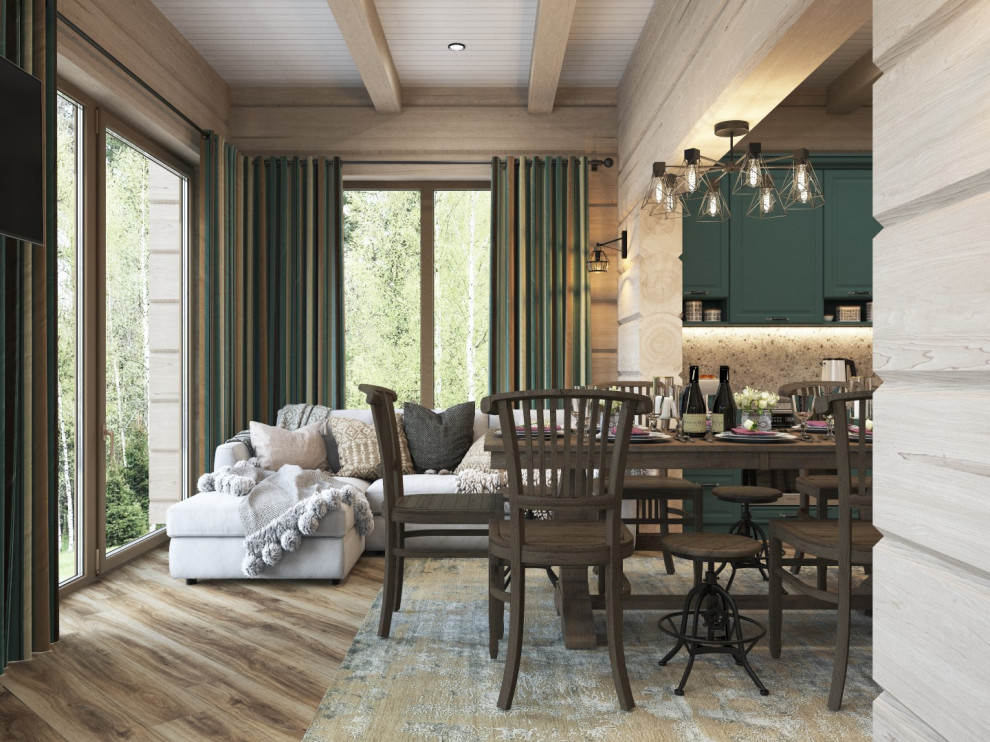 Дом-с баней для временного прибывания