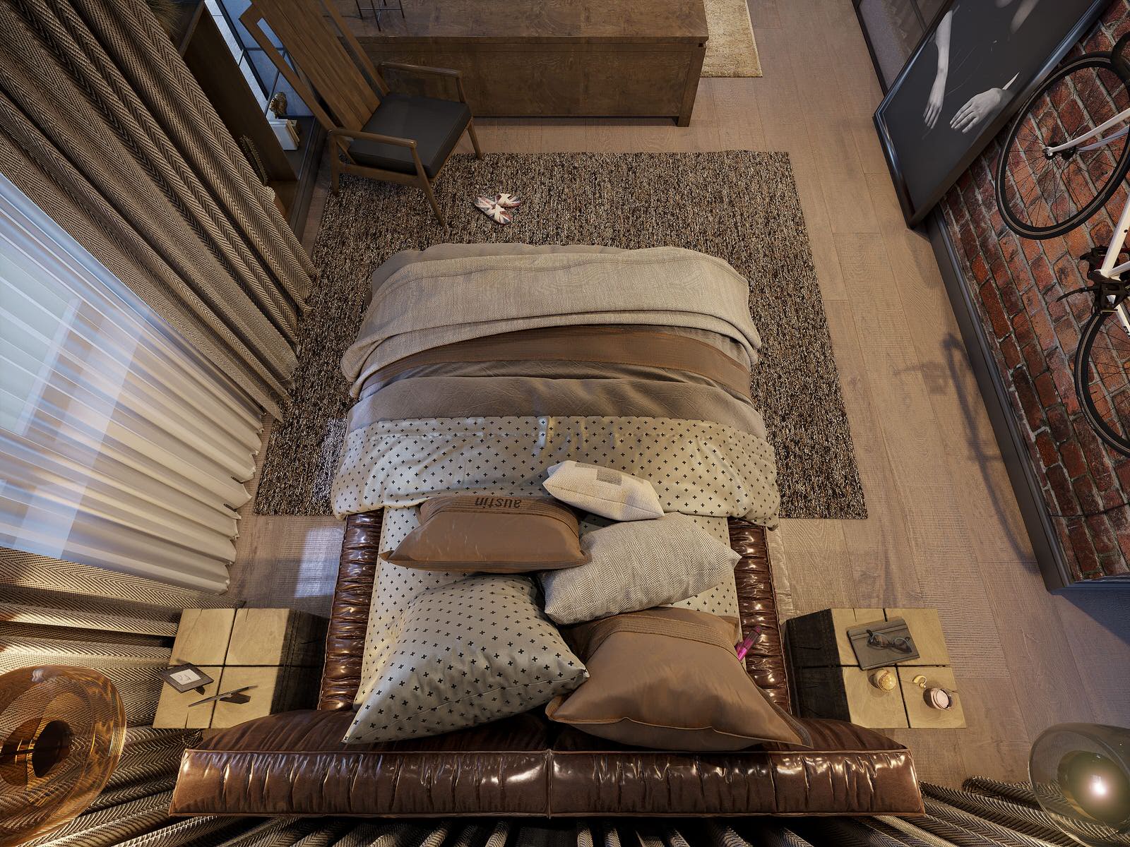 Кухня-Гостиная-Спальня