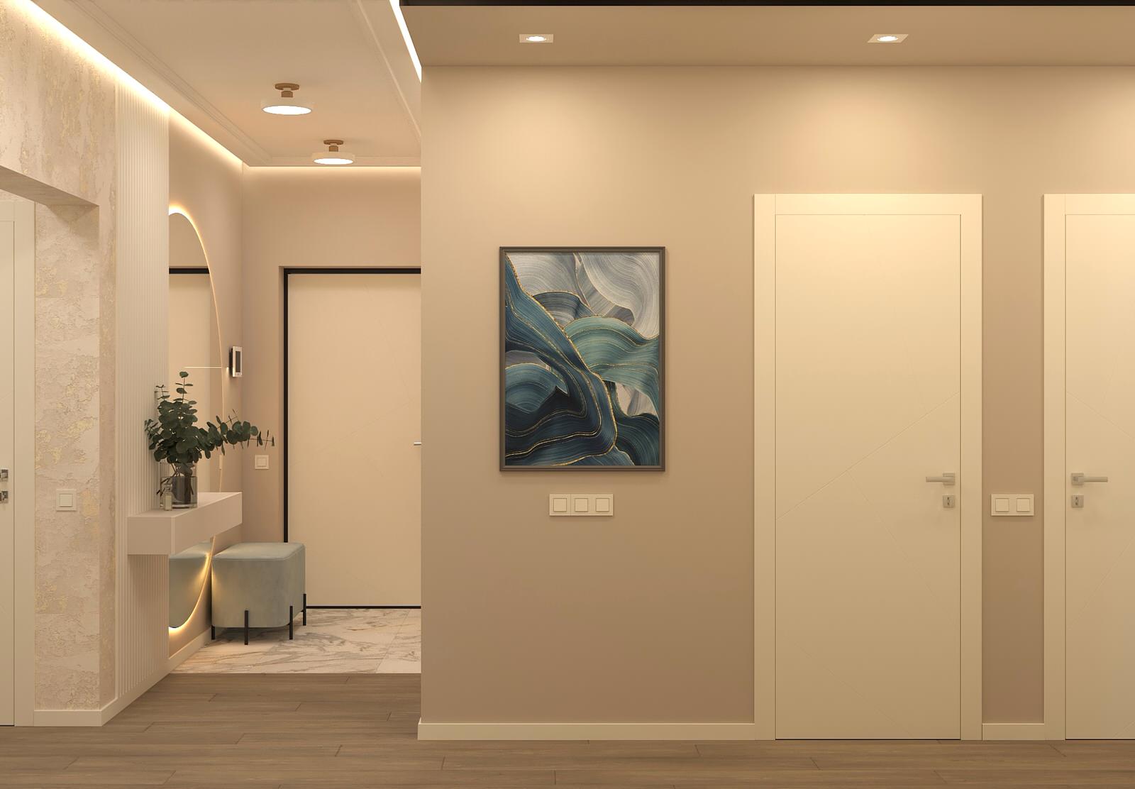 Небесный синий