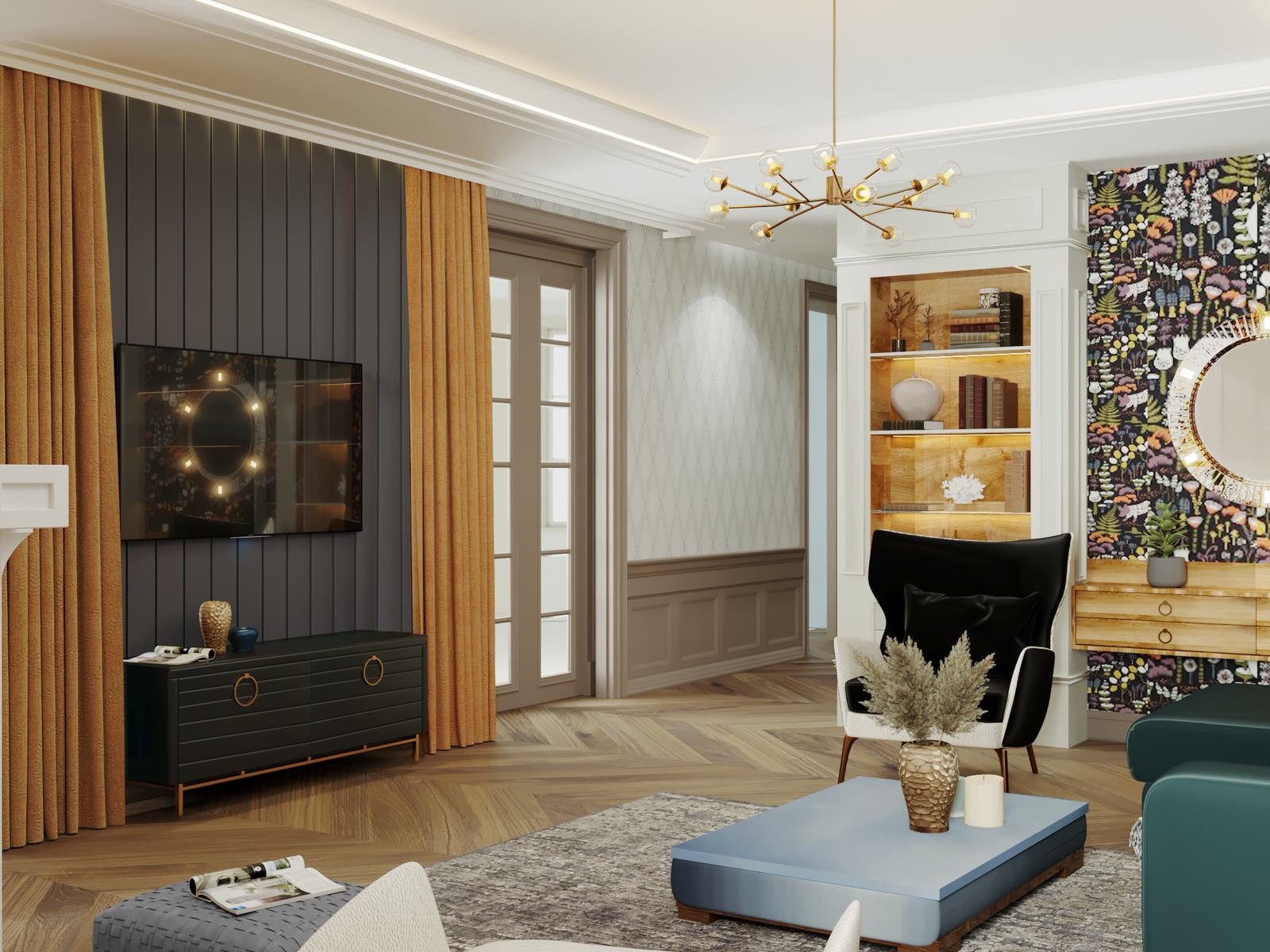 Цветущий сад