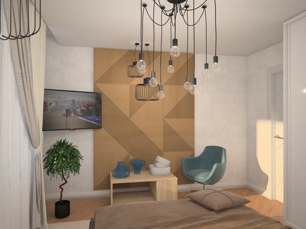 Обложка проекта: Проект 2-х комнатной квартиры в современном стиле