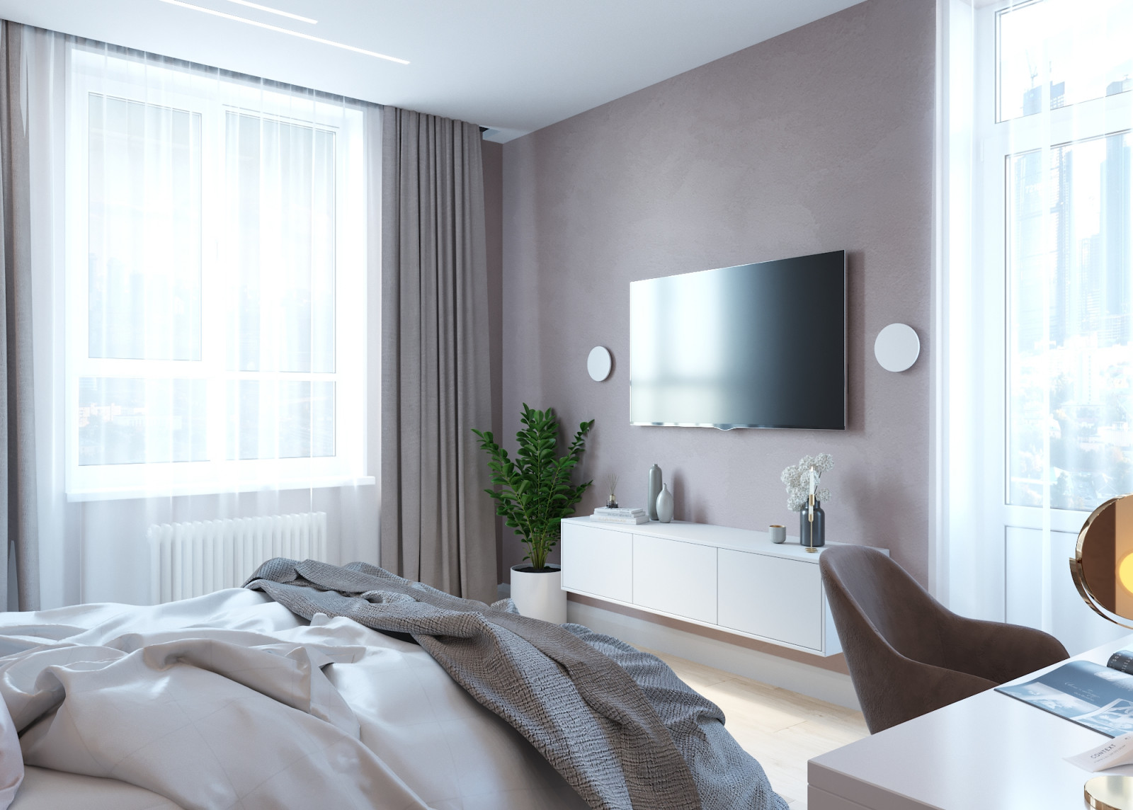 Дизайн-проект квартиры 120 м2 в Москве