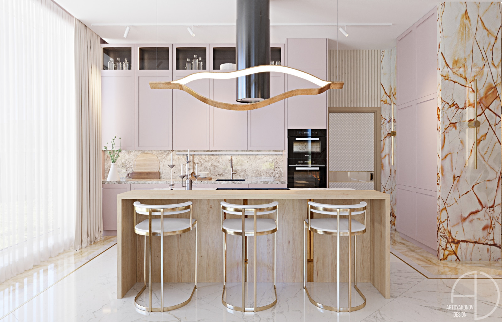 Дом в Лахта парке.