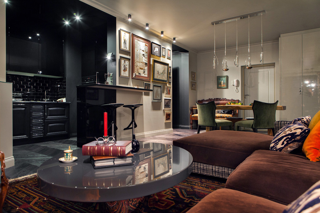 Московская квартира по проекту студии Елены Романовой