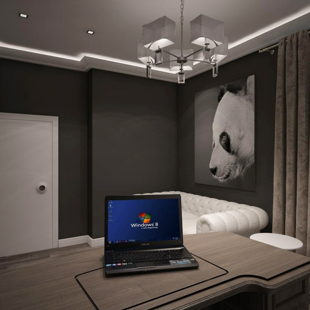 Микс стилей в частном доме