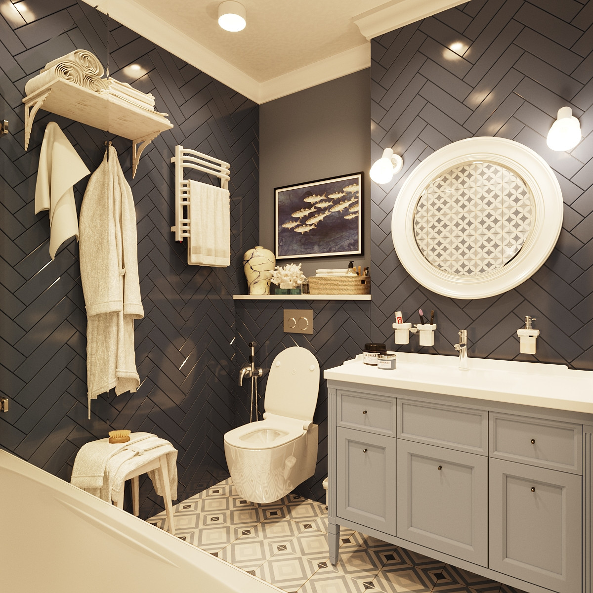 Обложка проекта: Ванная комната