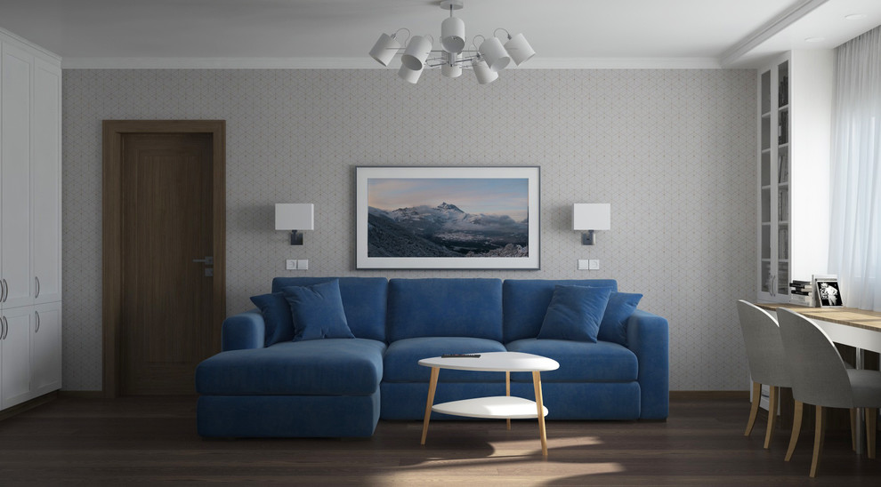 Дизайн проект 3х комнатной квартиры на Зеленоградской, Москва