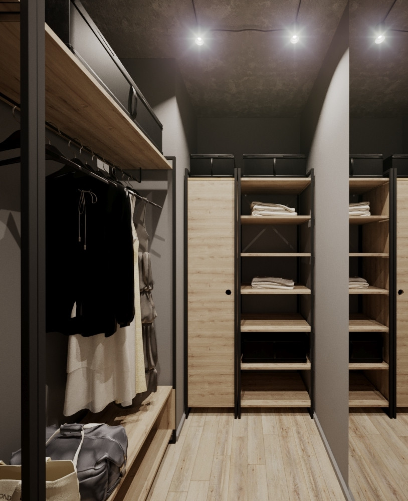 Обложка проекта: 45 кв.м. в ЖК на Ельцовской