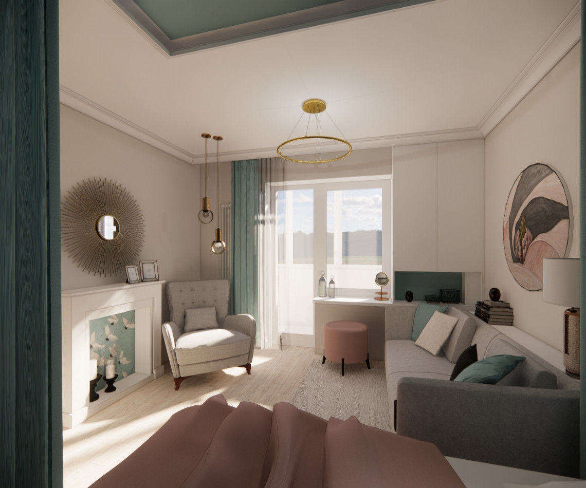 Однокомнатная квартира на Озерной