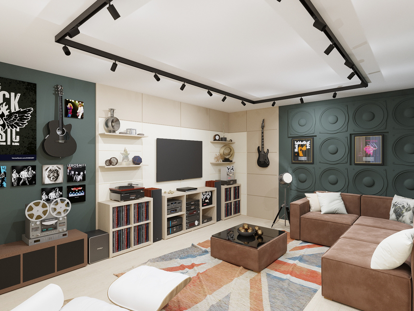 Квартира для "рокера".