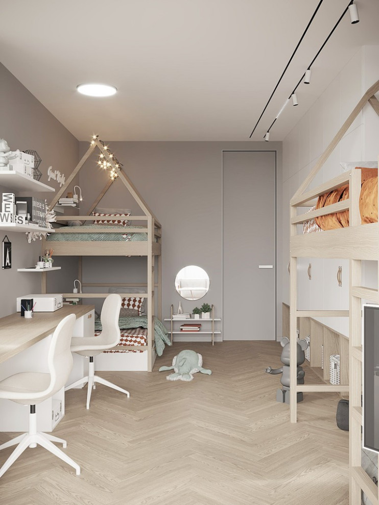 Квартира в современном стиле, ЖК «Duderhof Club», 146 кв.м.